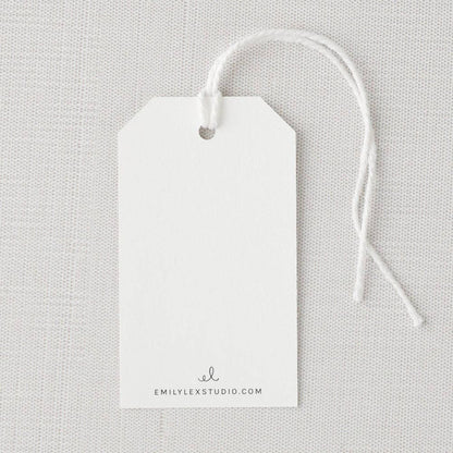 Cake gift tags