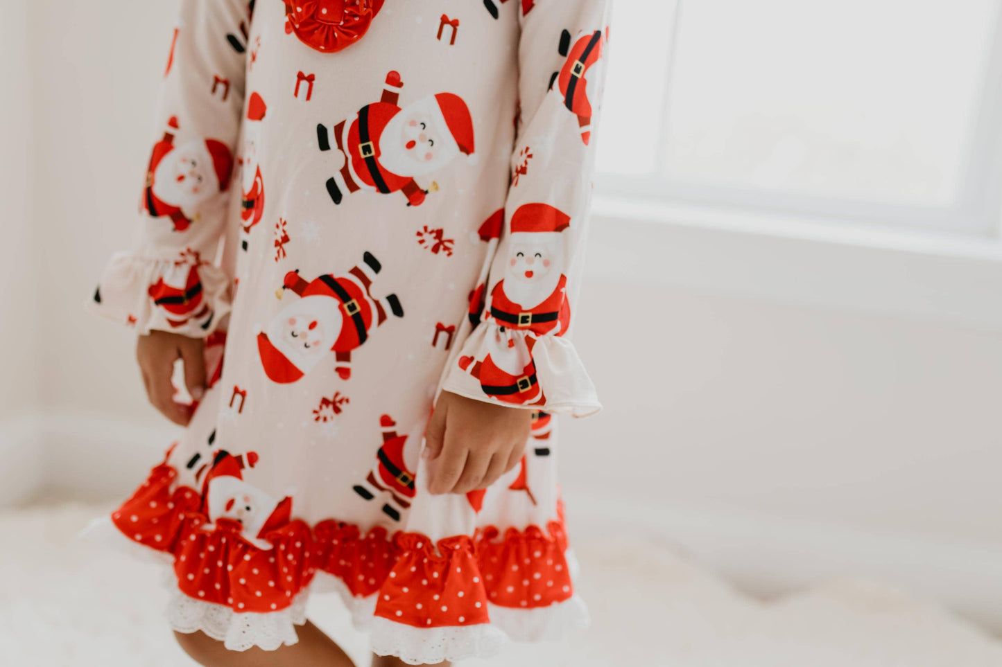 Santa Ruffle Pajama