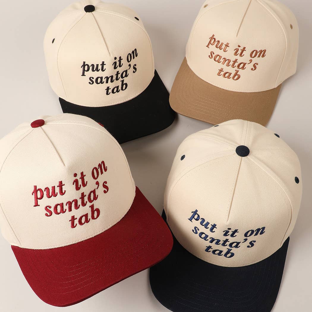 Put It On Santa's Tab Cap