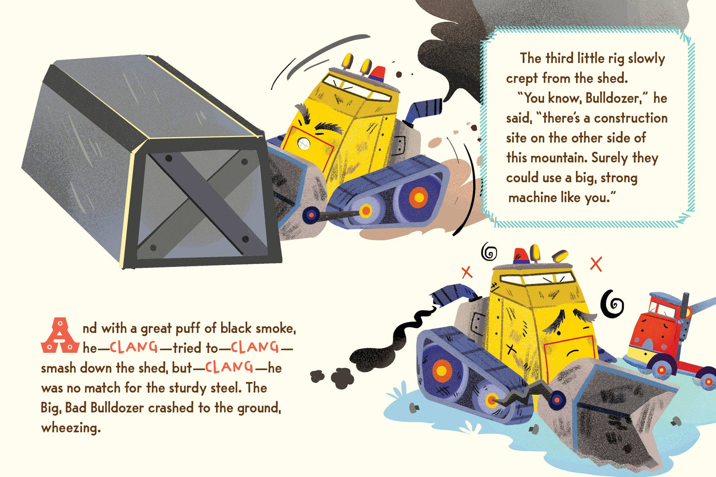 Three Little Rigs-Big Bad Bulldozer