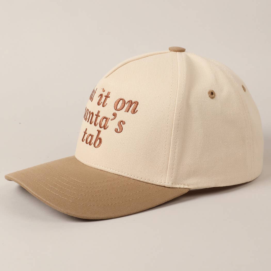 Put It On Santa's Tab Cap