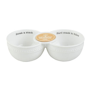 Double Dip Light-up Snack Bowl