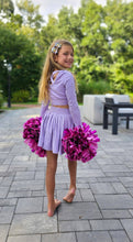 Load image into Gallery viewer, Purple athletic set
