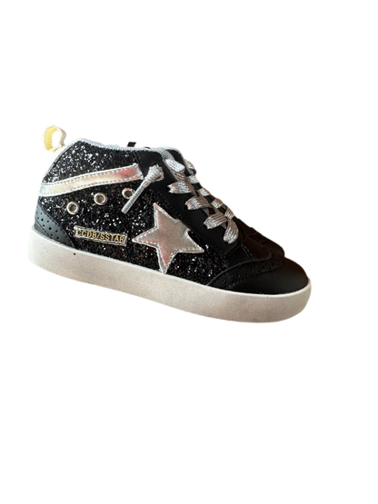 High Top Black Star Sneaker