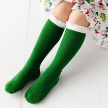 Load image into Gallery viewer, Santa Baby Knee High&#39;s/3-Pack
