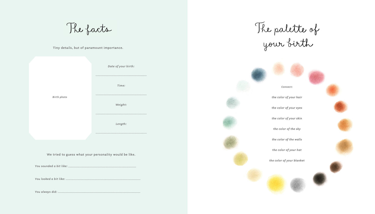 You: A Childhood Keepsake Book