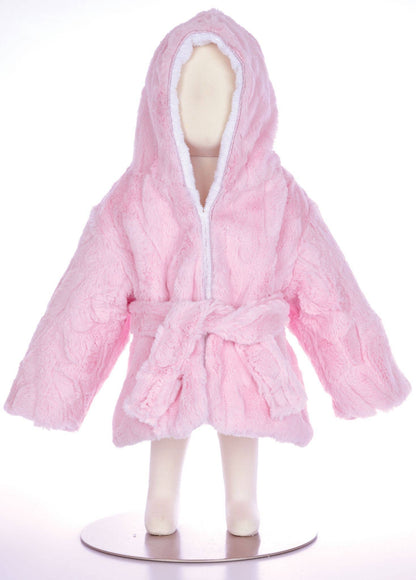 Pink Hooded Robe