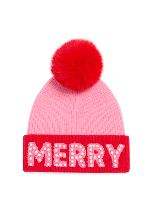 "MERRY" BEANIE