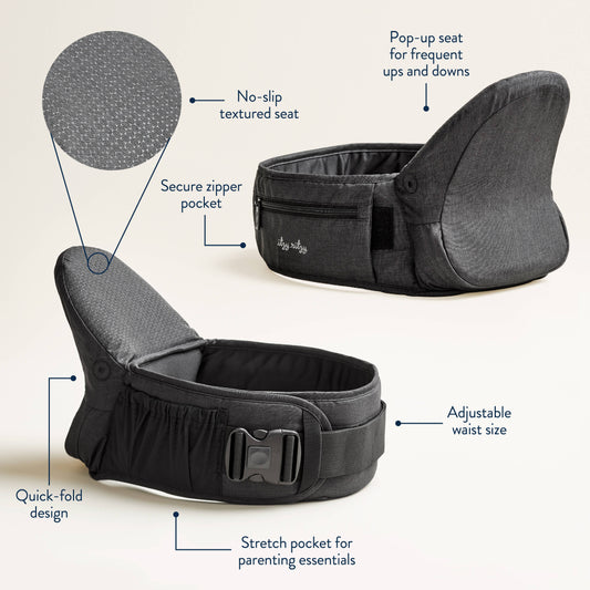 Hold & Fold Hip Seat Carrier