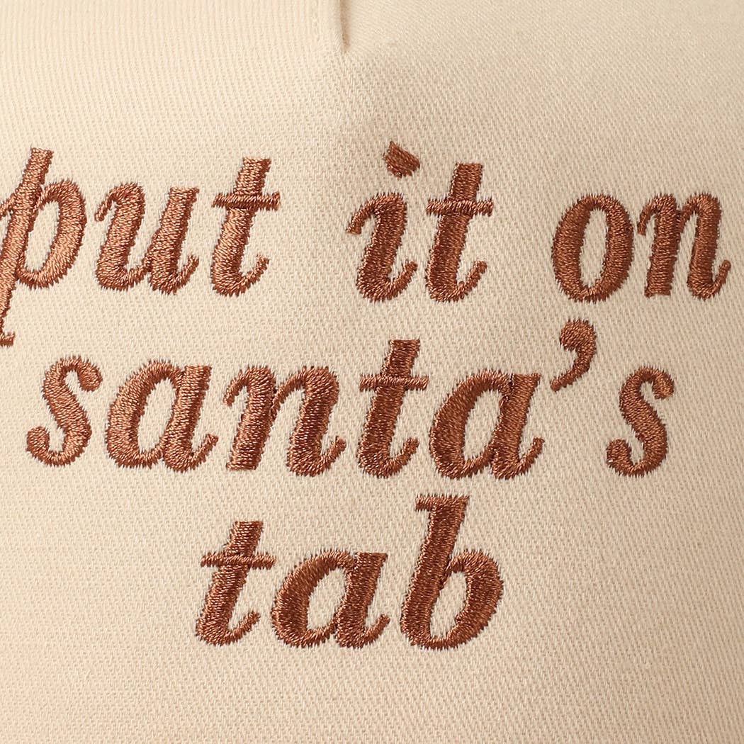 Put It On Santa's Tab Cap