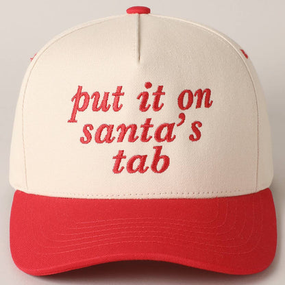 Put It On Santa's Tab Cap