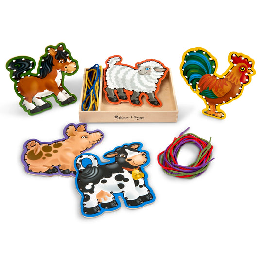 Farm Animal Lace & Trace Panels