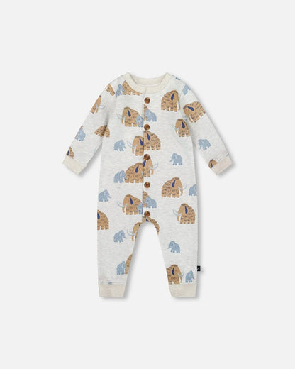 Printed Mammoth Romper