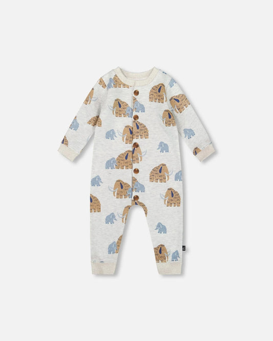 Printed Mammoth Romper