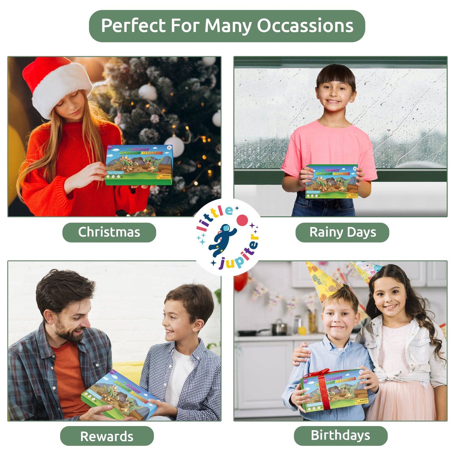 Wooden Stegosaurus Kit