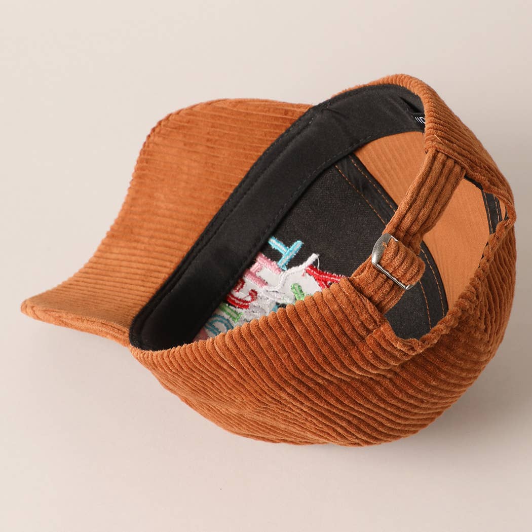 Merry/Bright Corduroy Cap