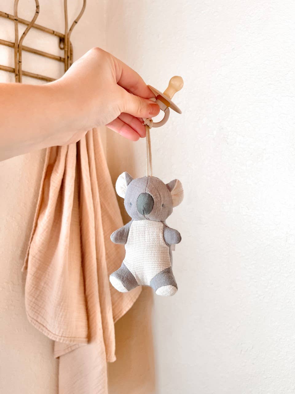 Bitzy Pal Pacifier & Plush