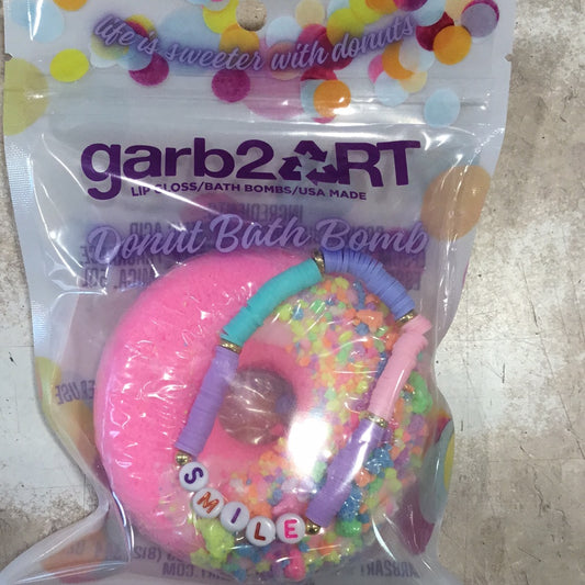 Donut bath bomb