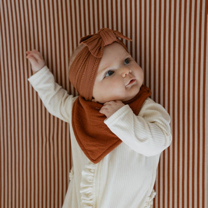 Pebble Cable Knit Knotted Headband
