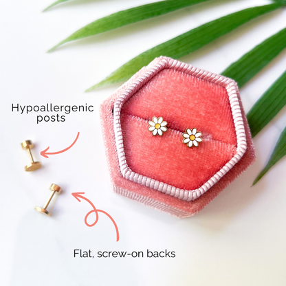 Pumpkin Pie Stud Earrings