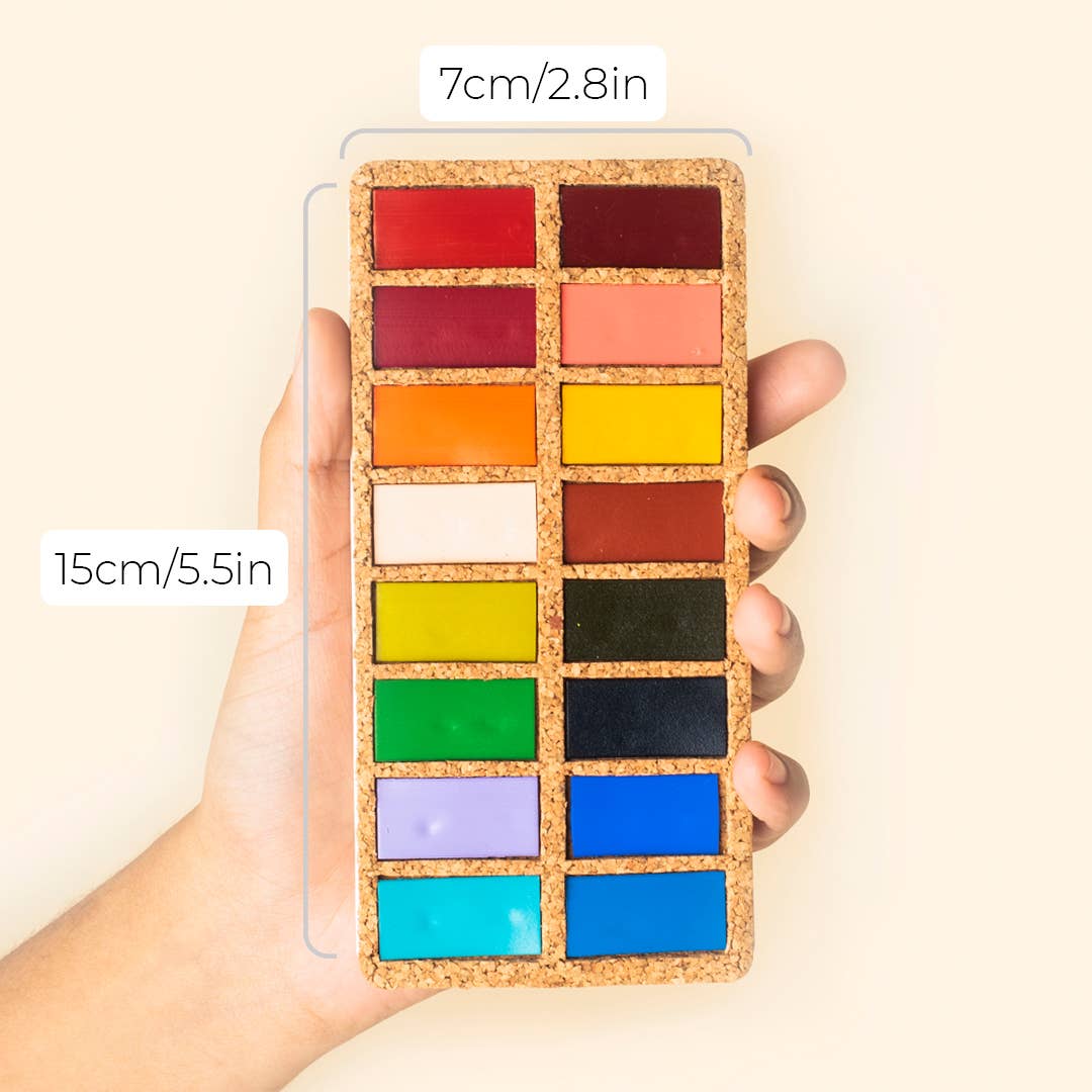 Set of 16 Watercolors