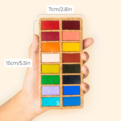 Set of 16 Watercolors