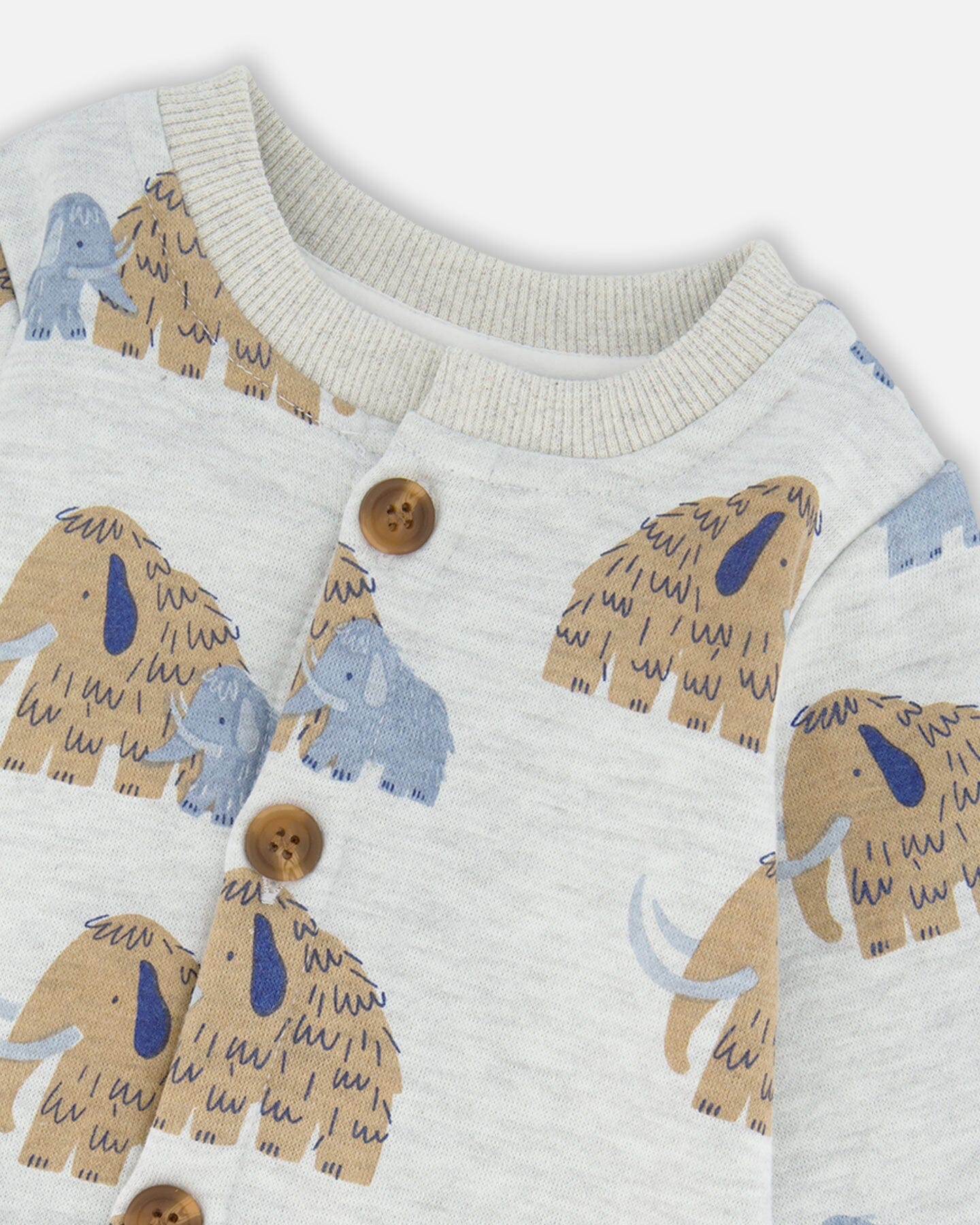 Printed Mammoth Romper