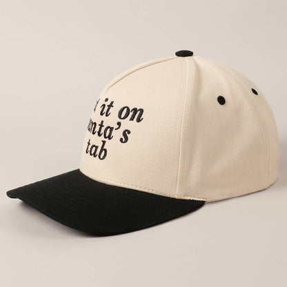 Put It On Santa's Tab Cap