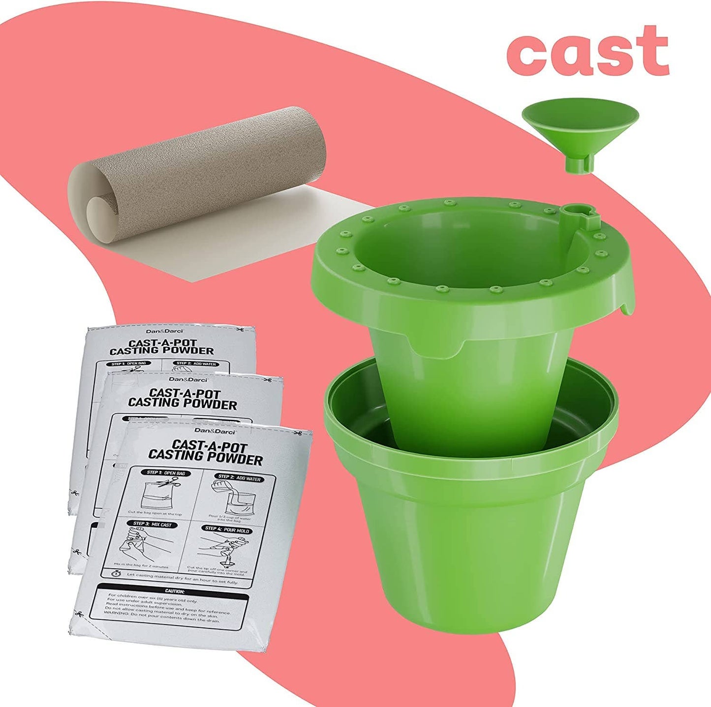Cast, Paint & Plant Kit