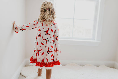 Santa Ruffle Pajama