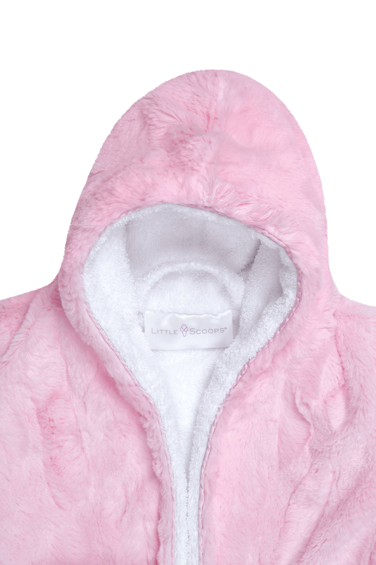 Pink Hooded Robe