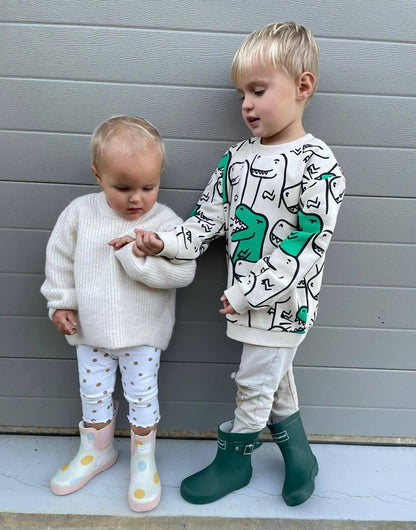 Gobble Dots Rain Boot
