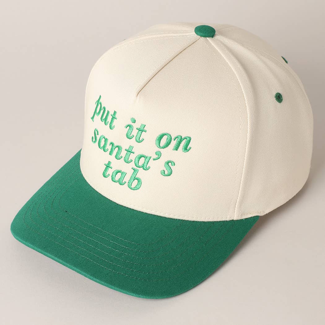 Put It On Santa's Tab Cap