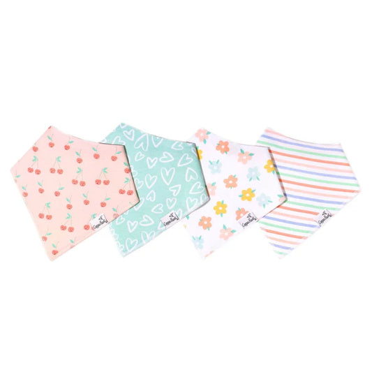 Cheery Bandana Bib S/4