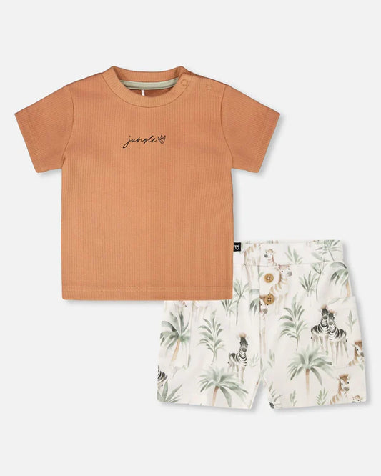 Jungle T-Shirt & Short Set