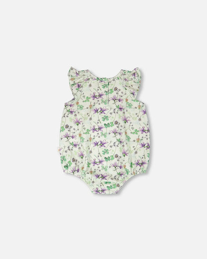 Orchid Petal Jersey Romper