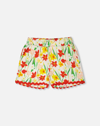 Daffodil Viscose Shorts