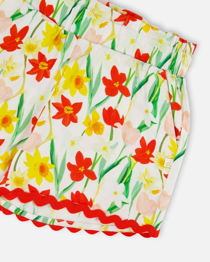 Daffodil Viscose Shorts