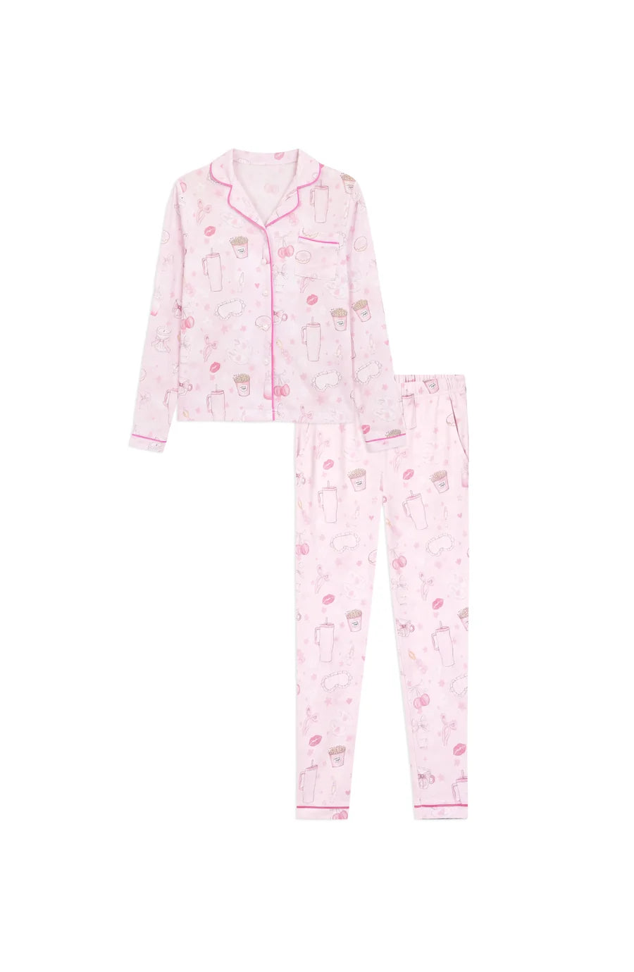 Blush Club Jersey Paja Set
