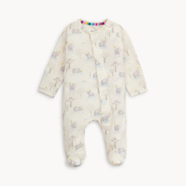 Big Love Modal Ruffle Footie