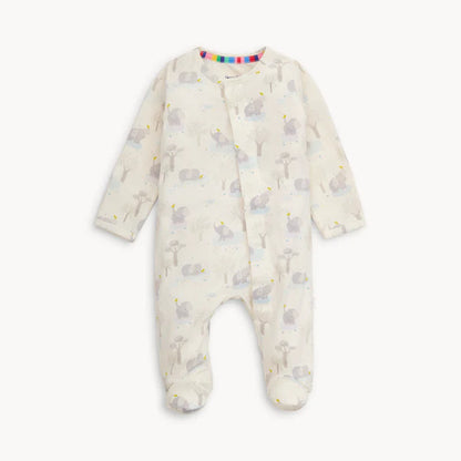 Big Love Modal Ruffle Footie