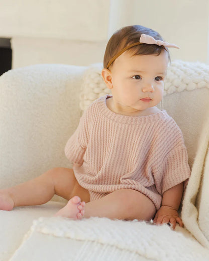 Blush Relaxed Bubble Romper