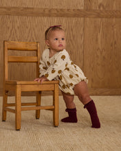 Load image into Gallery viewer, Golden Apples Bubble Romper

