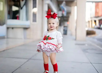 Deck the Halls Romper