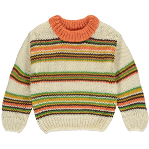 Diana Sweater-Pumpkin & Cream