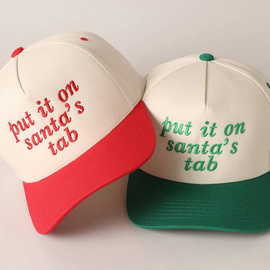Put It On Santa's Tab Cap