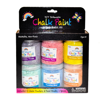DIY Sidewalk Chalk Paint Kit