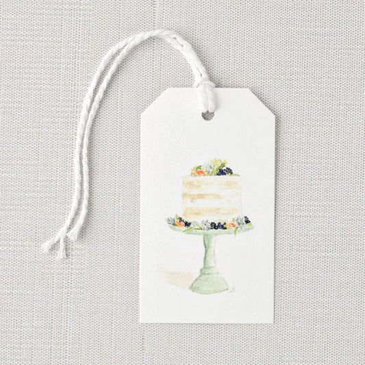 Cake gift tags