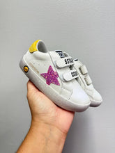 Load image into Gallery viewer, Pink Glitter Star Sneakers
