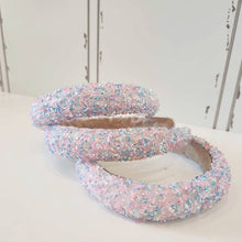 Load image into Gallery viewer, Cotton Candy Beaded Headband
